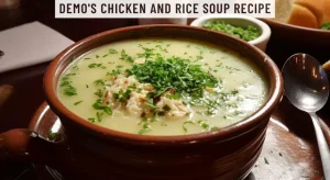 Delicious Demos Chicken and Rice Soup Recipe