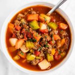 Heart-warming Luscious Amish Vegetable Beef Soup