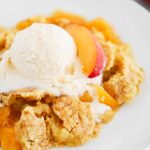 Top Facile Mouthwatering Recipe Peach Cobbler With Dump Cake Mix