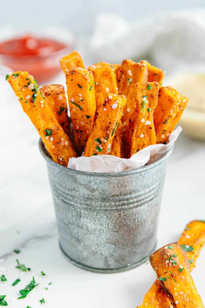 Crispy and Sweet Potato Fries
