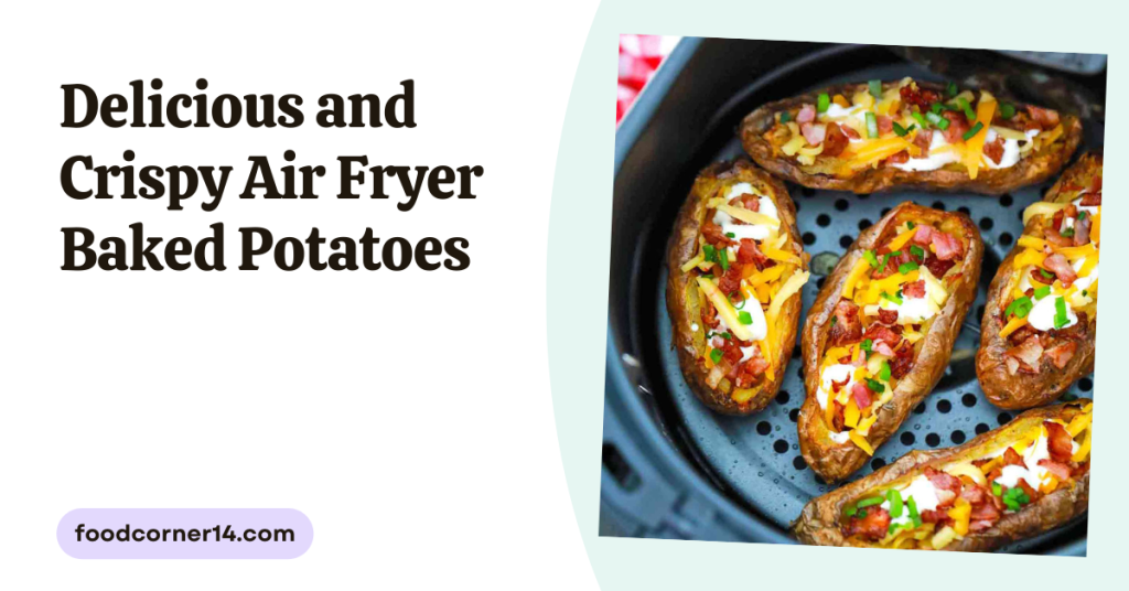 Crispy Air Fryer Baked Potatoes