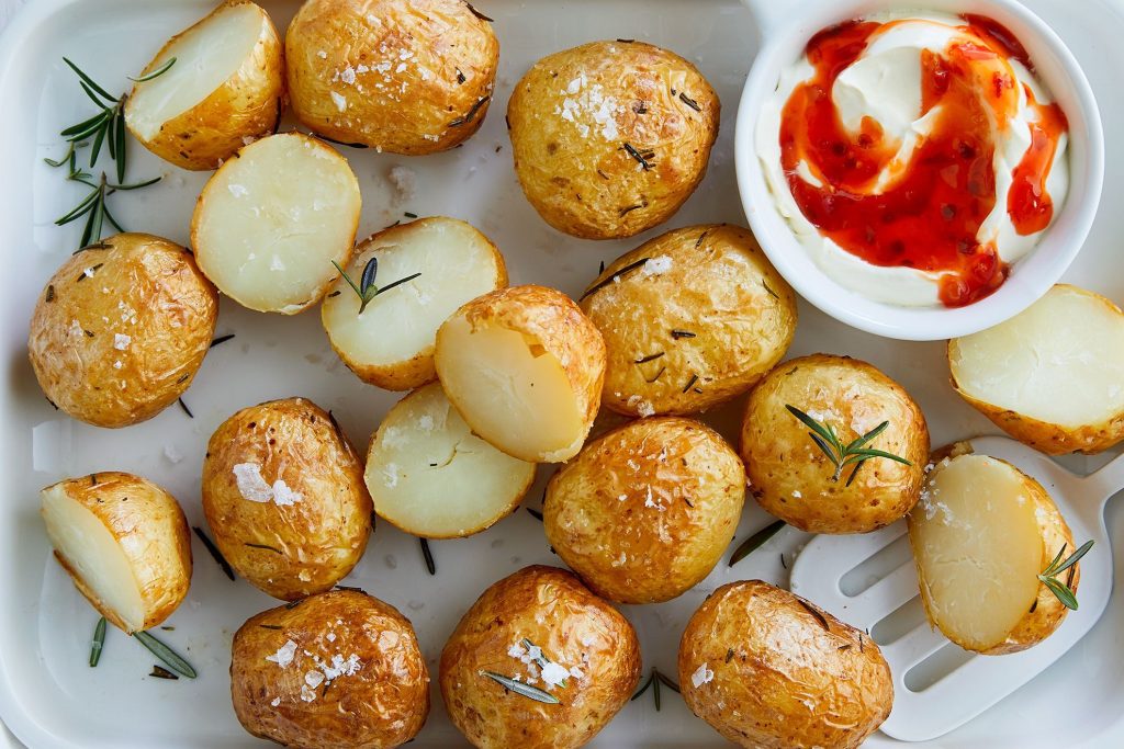 Crispy Air Fryer Baked Potatoes