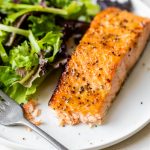 Making the Delicious Crispy Salmon in Air Fryer