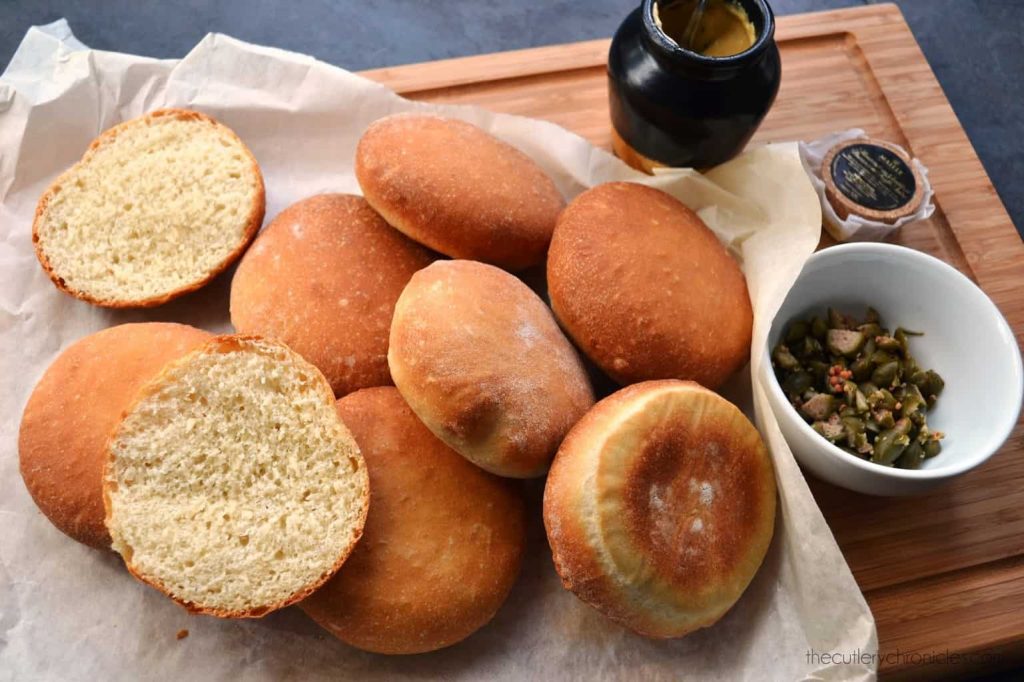 Partially Baked Bread Rolls And Baps