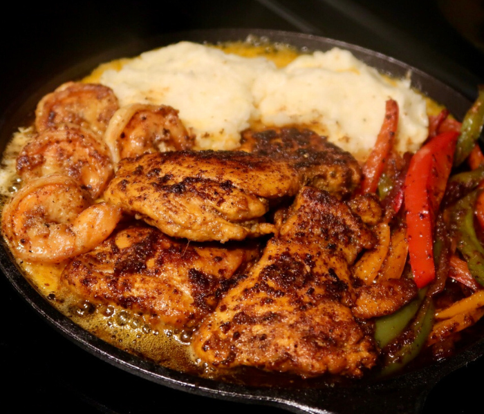Sizzling Chicken and Cheese Recipe