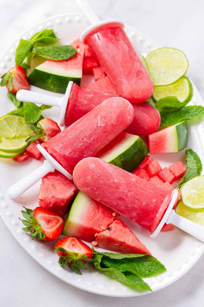 Watermelon Ice blocks recipe