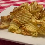 How to cook the spectacular mashed waffle fries in an air fryer?