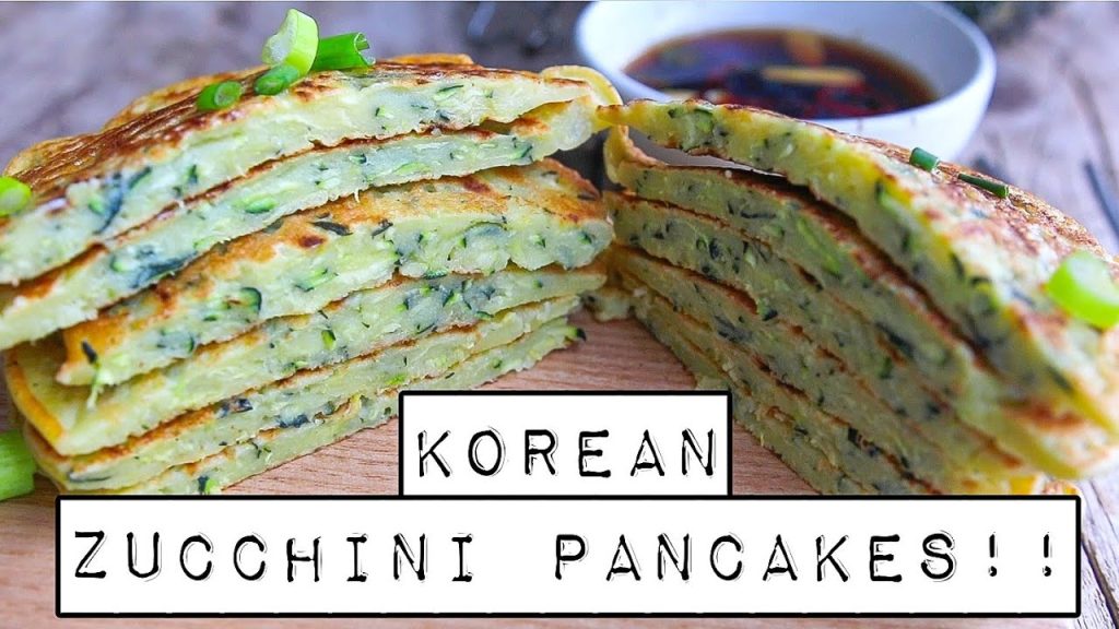 Korean Zucchini Pancakes